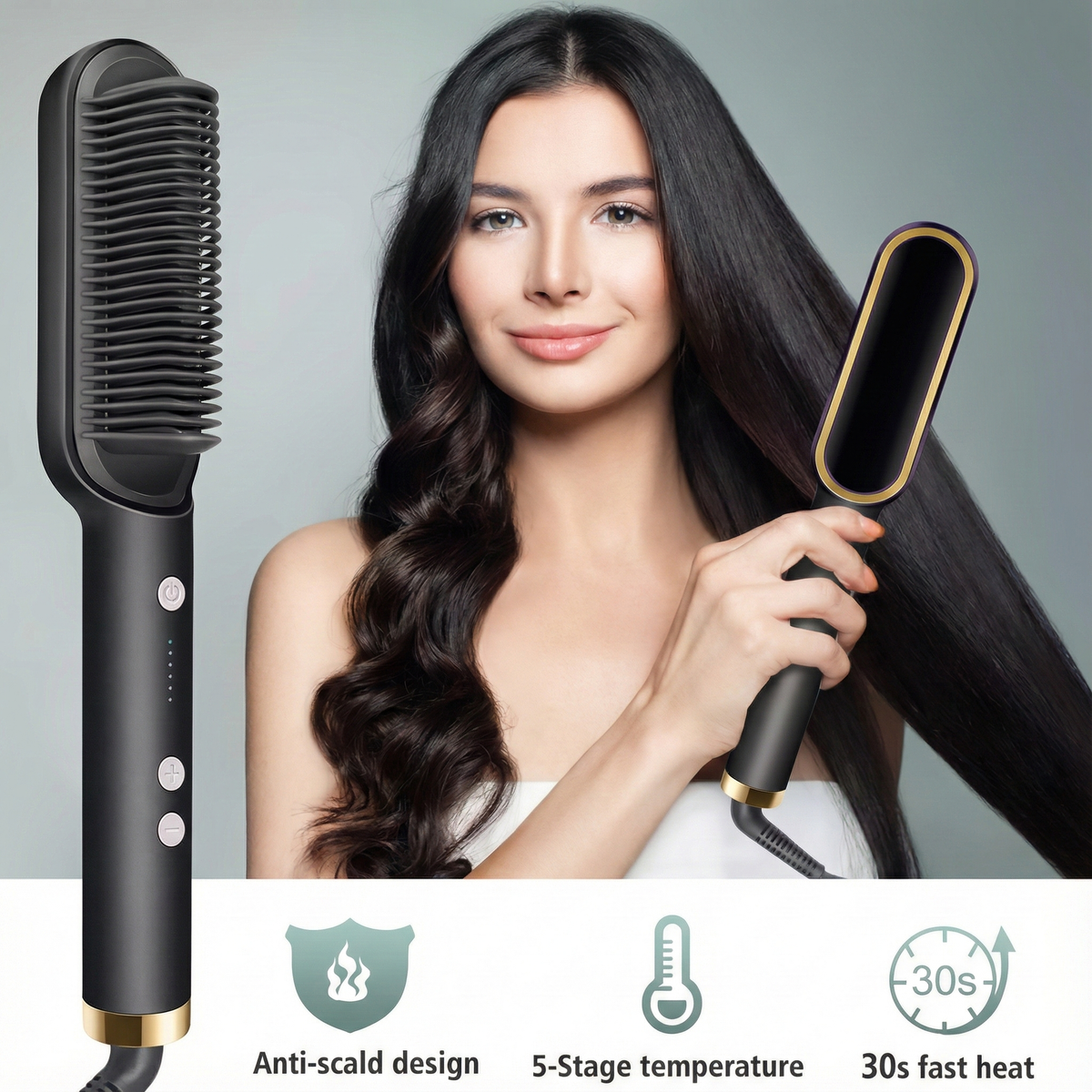 5-in-1 hair styler SilkGlide – Hair Comb