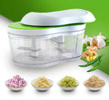 Double Dual Blade Vegetable Chopper (1pcs)