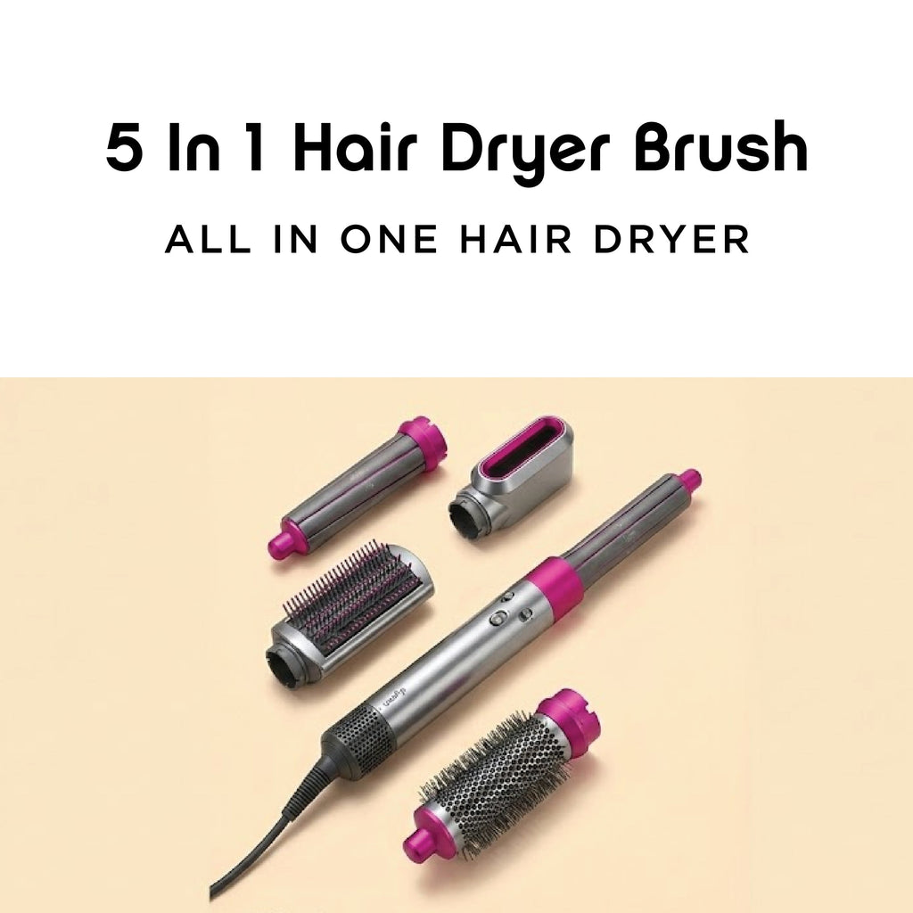 5 In 1 Hair Dryer Brush Multifunctional Hot Air Styler Hair Tools